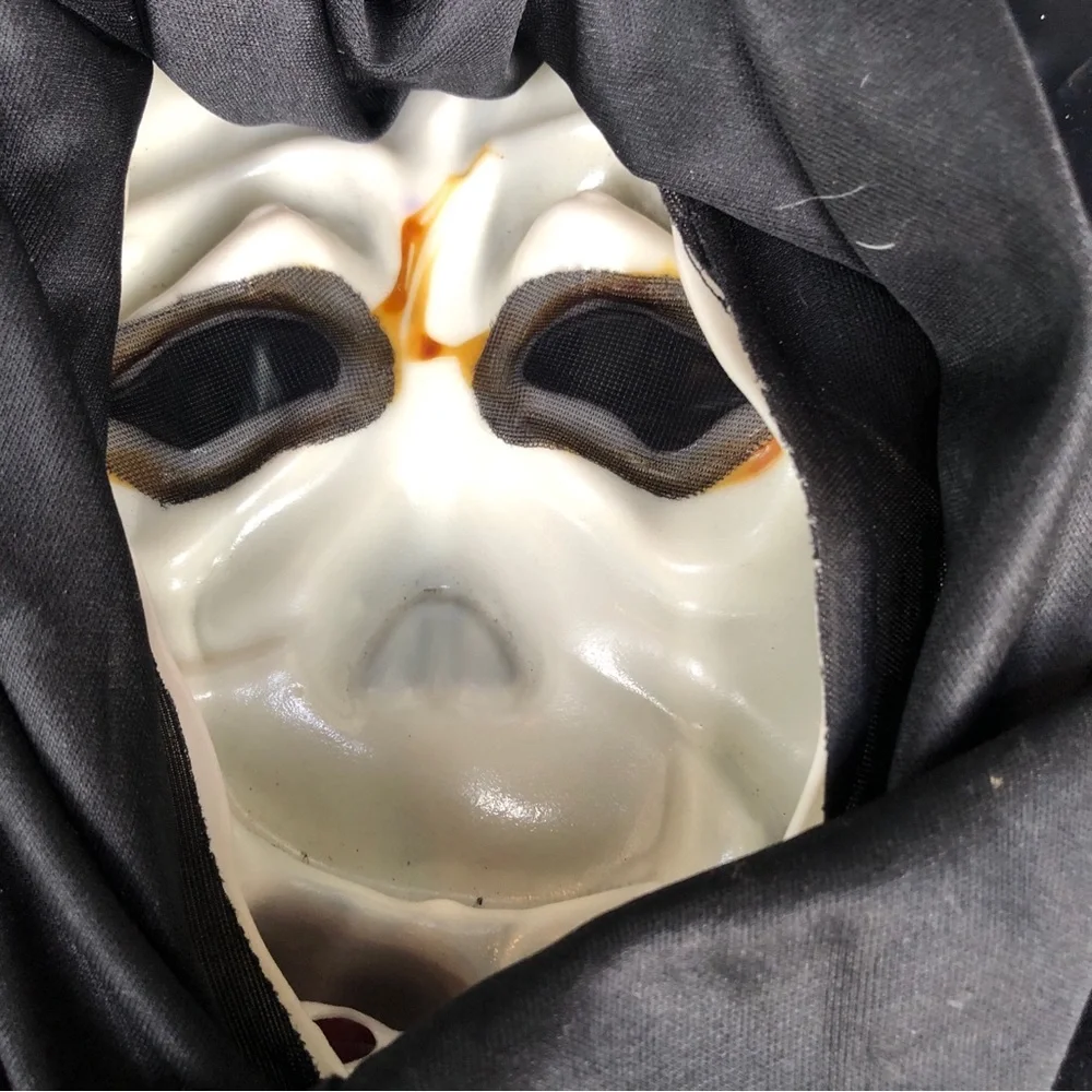 Easter Unlimited Vintage Scream Ghost Face Whassup Mask Fun World OS